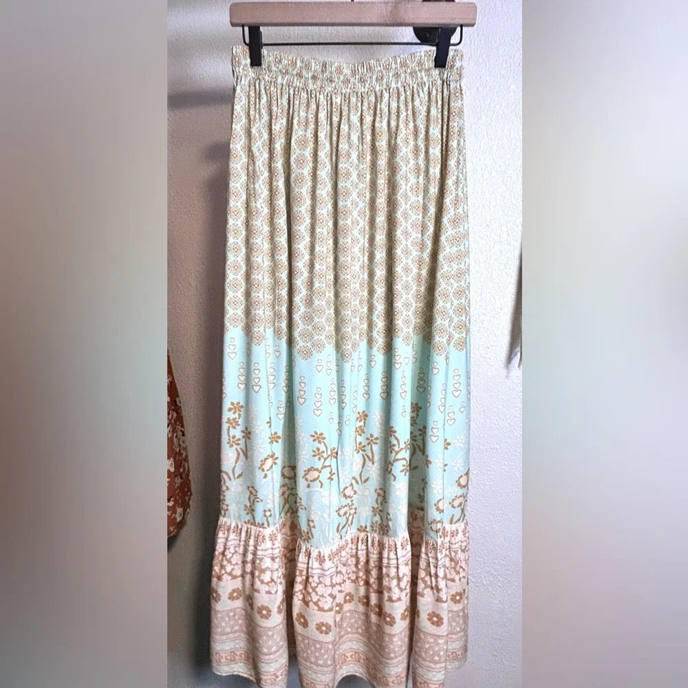 NWT Spell Sweet Nothings Maxi Skirt Medium UFT - Picture 12 of 14